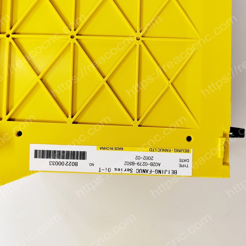 0i-T A02B 0279 B502 System Model number plate closeup for verification - 0i-T A02B 0279 B502