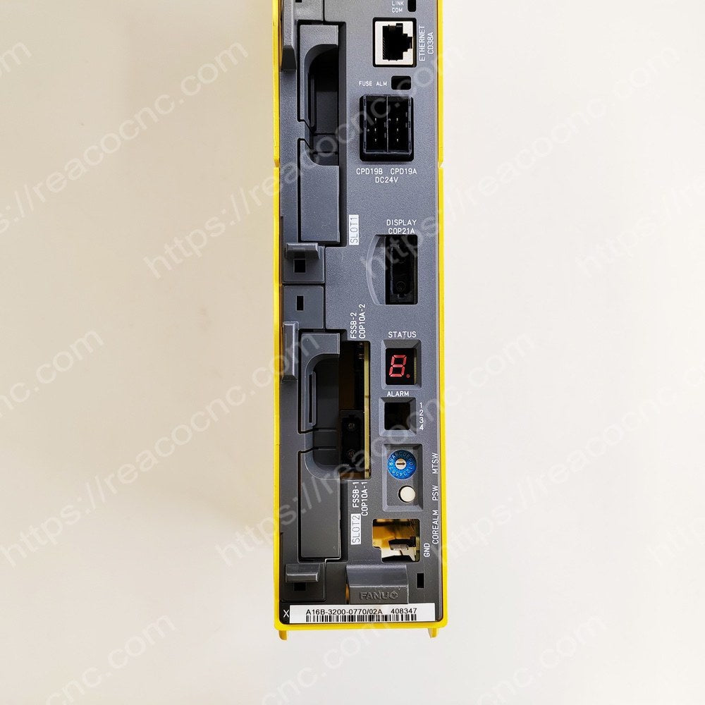 connector view of FANUC 31i-B5(A02B-0328-B802) System part - Buy/Repair unit 31i-B5 A02B 0328 B802