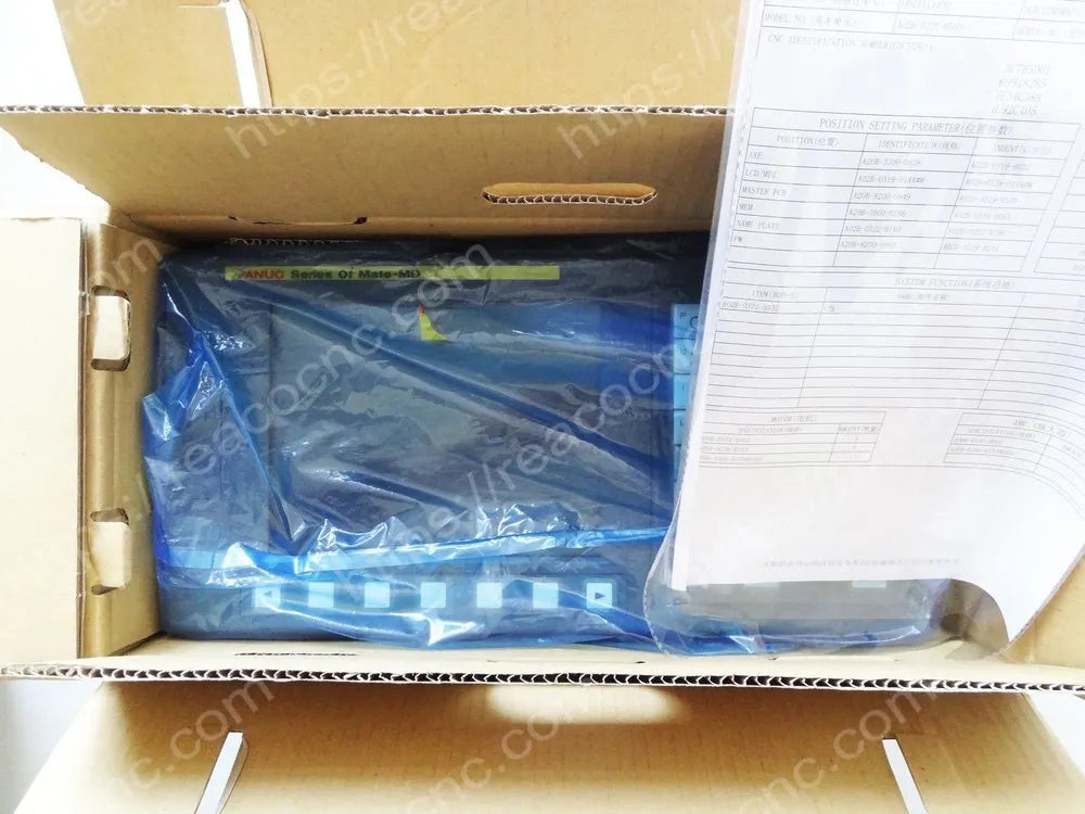 FANUC A02B-0321-B500 basic unit securely packed for shipment