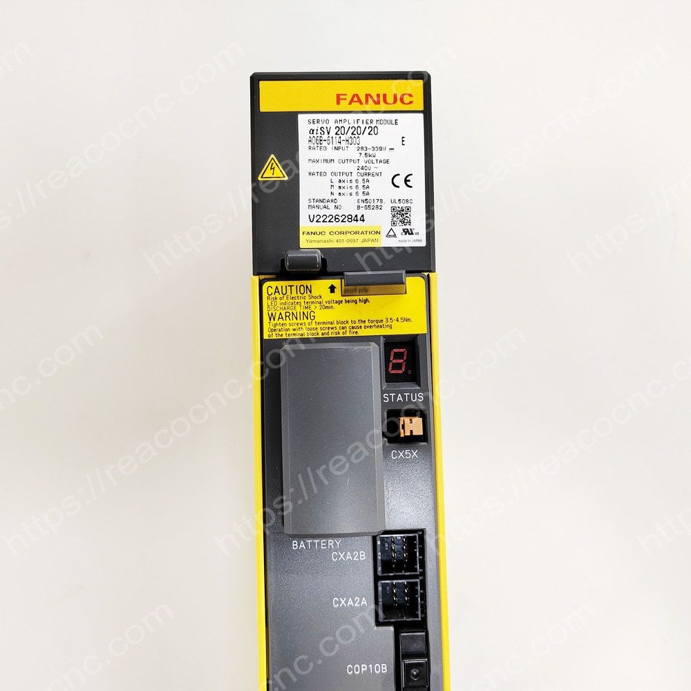 Repair FANUC A06B-6114-H303 connectors and I/O ports - Buy A06B 6114 H303