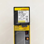FANUC A06B-6117-H205 D Control Servo Drive Model plate closeup - Verification and Repair available