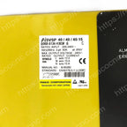 A06B6134H303 βISVSP Series Servo Amplifier Model number plate closeup for verification - A06B-6134-H303