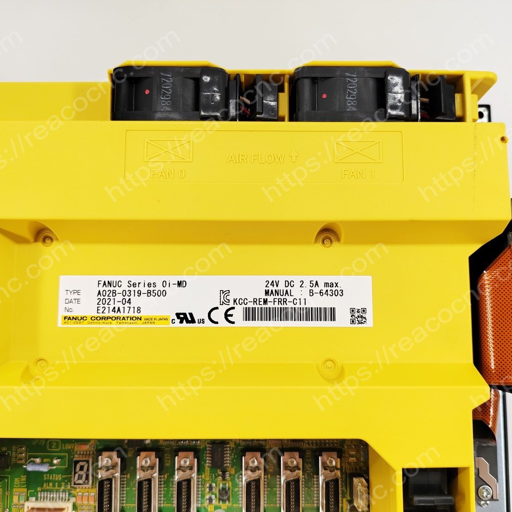 A20B 0319 B500 0i-D System Model number plate closeup for verification - A20B 0319 B500