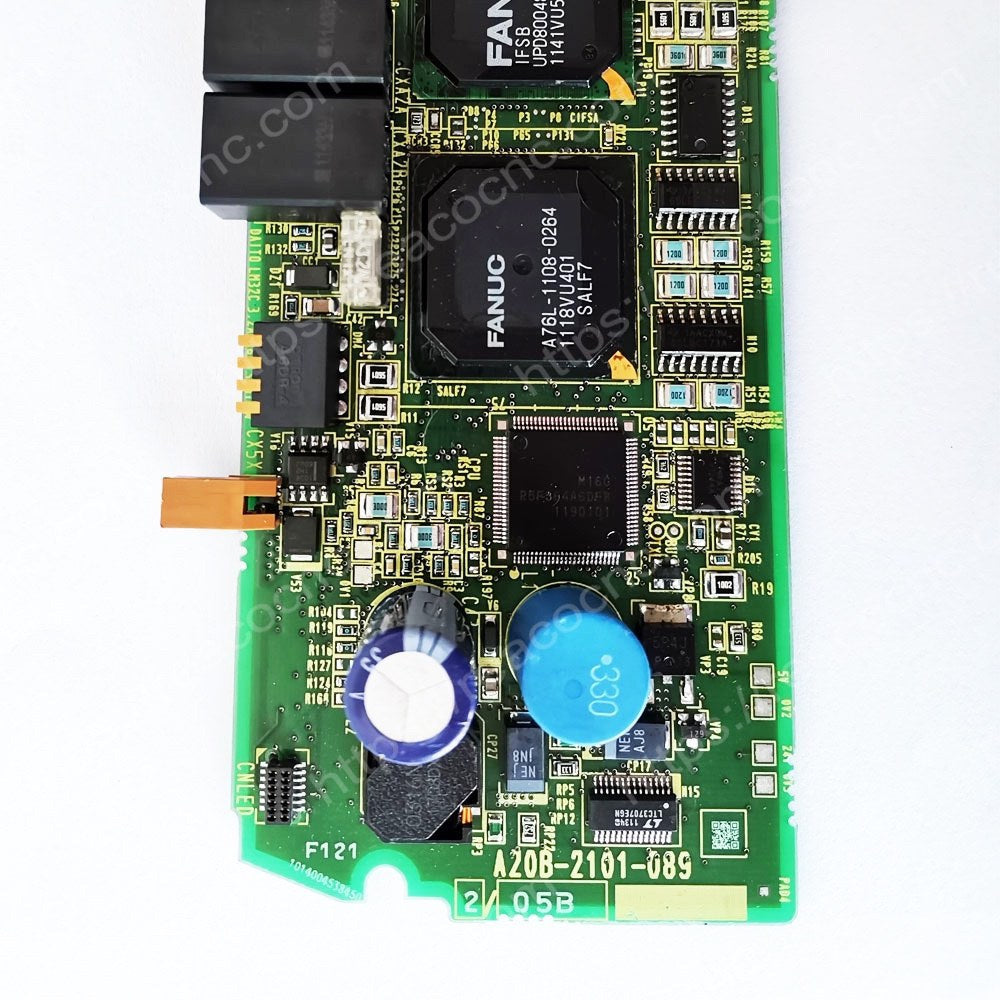 FANUC A20B-2101-0892 Spindle Drive Control Board Model plate closeup - Verification and Repair available