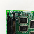 FANUC A20B-2102-0170 New IO Board Model plate closeup - Verification and Repair available