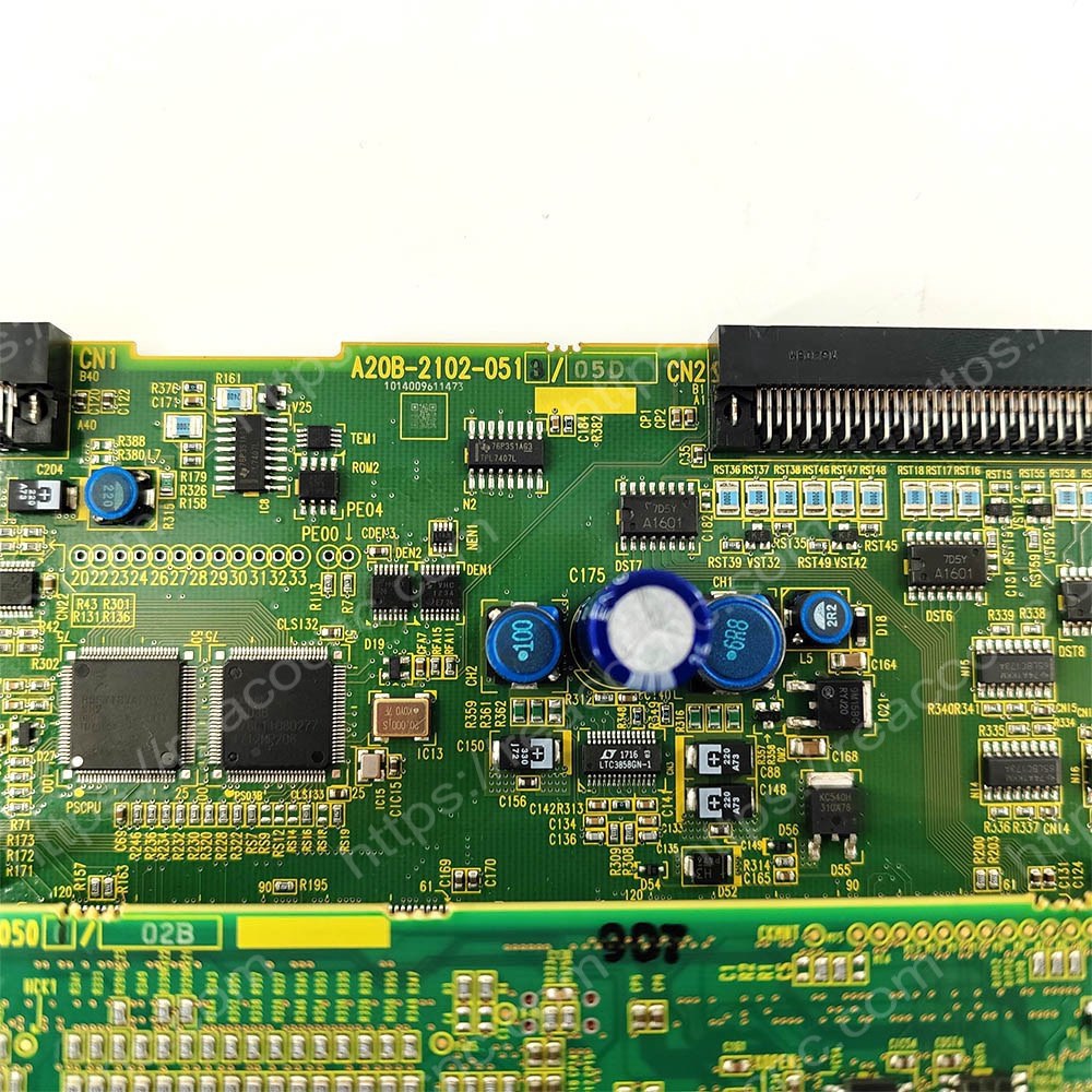 FANUC A20B-2102-0513 Three-in-One Drive Side Plate Model plate closeup - Verification and Repair available