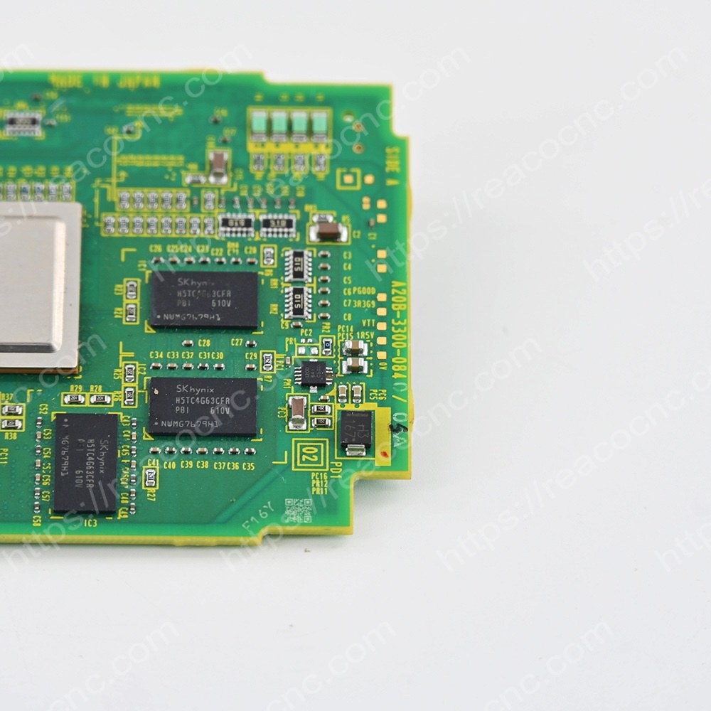 FANUC A20B-3300-0840 31i-B System Graphics Card Model plate closeup - Verification and Repair available