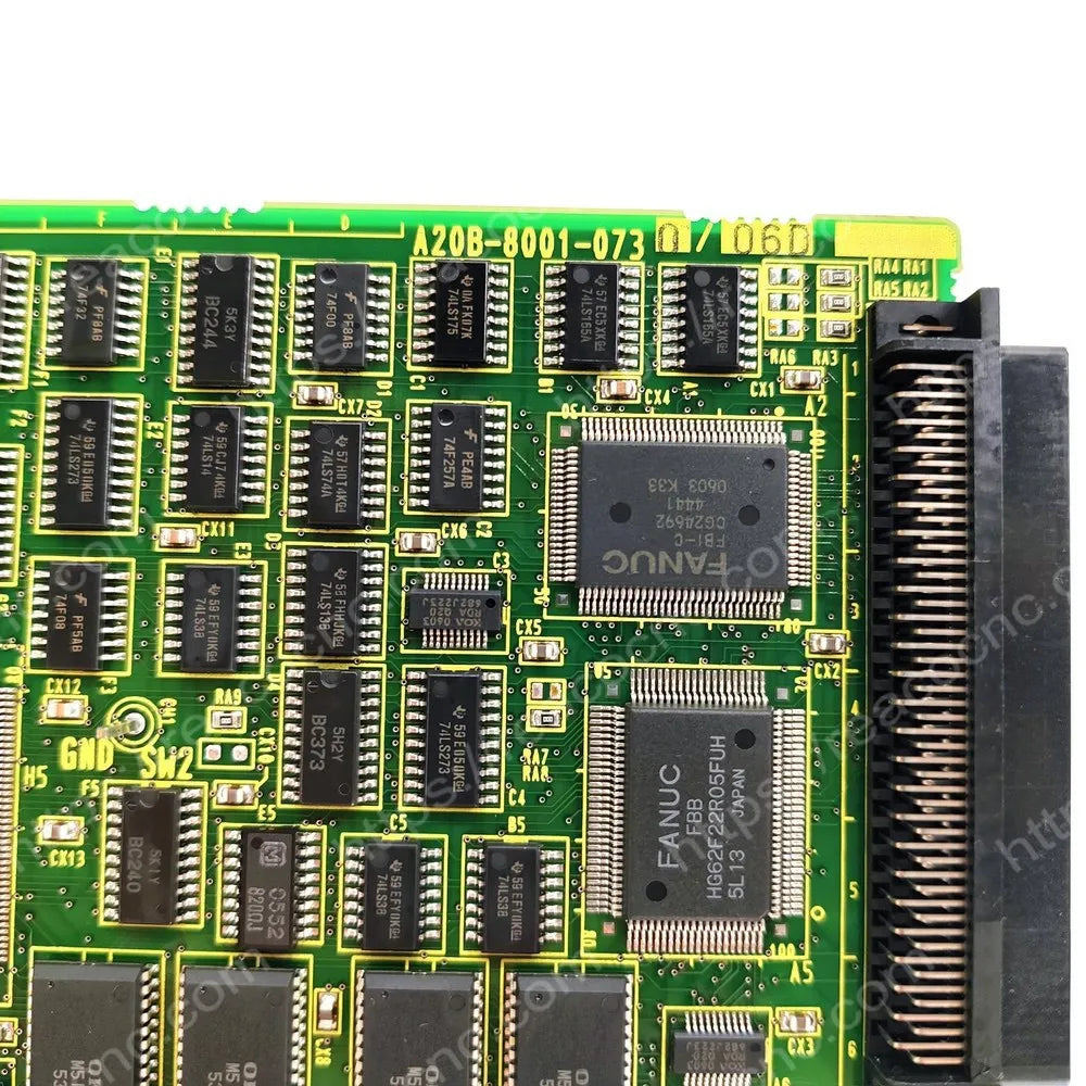 A20B-8001-0730 identification marking on FANUC interface PCB