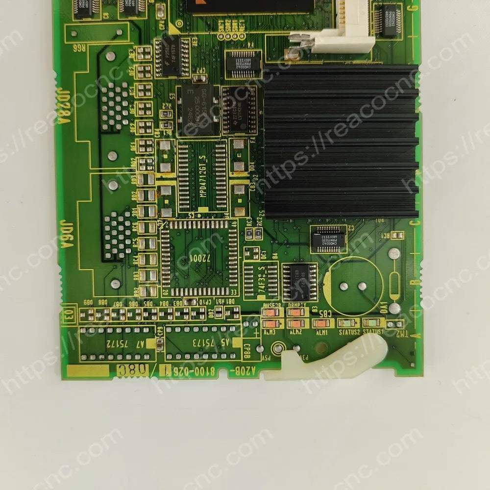 A20B-8100-0261 part number printed on FANUC option PCB