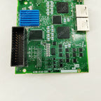 FANUC A20B-8102-0350 Robot Drive Board Model plate closeup - Verification and Repair available