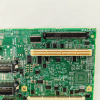 FANUC A20B-8201-0750 Robot Main Board Model plate closeup - Verification and Repair available