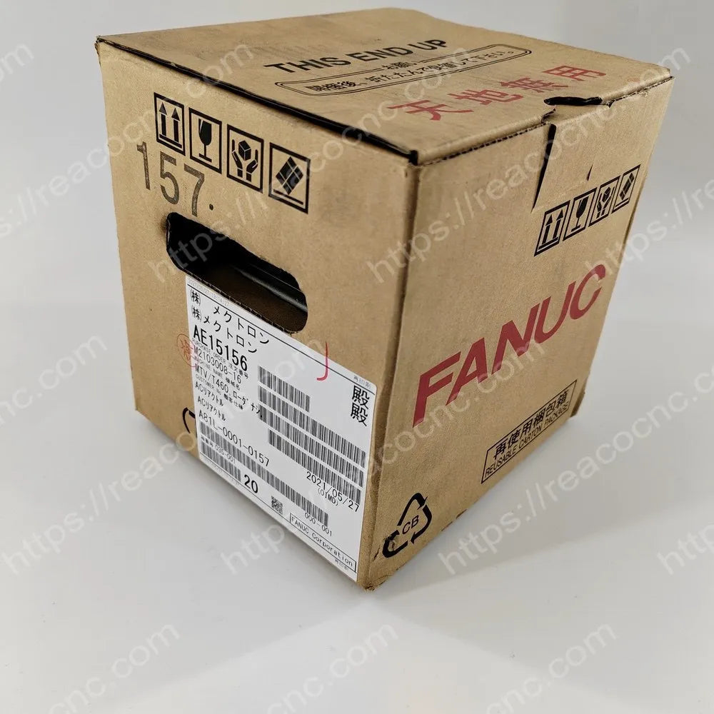 FANUC A81L-0001-0157 reactor shown with protective packaging