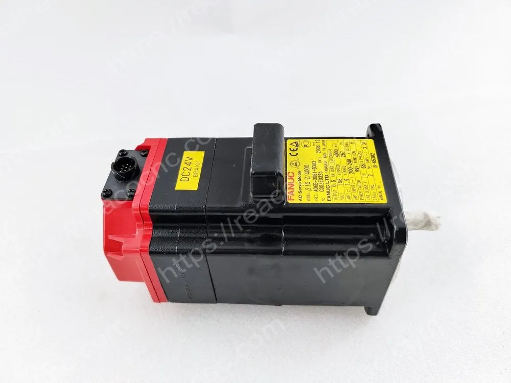 A06B-0061-B303 Fanuc BiS2/4000 AC servo motor with 24V brake