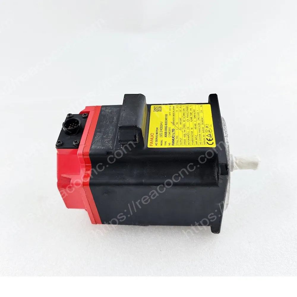 A06B-0062-B203#0100 Fanuc sealed BiS2/4000HV AC servo motor with straight keyed shaft
