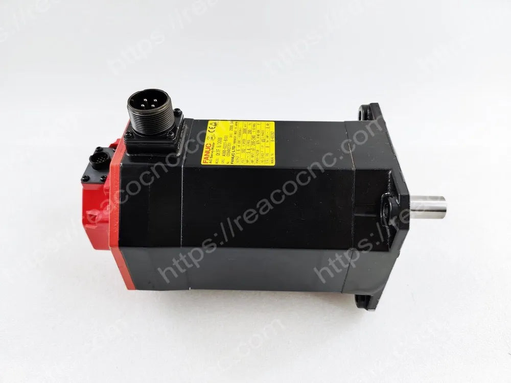 A06B-0227-B101 Fanuc AiF8/3000 AC servo motor with straight smooth shaft