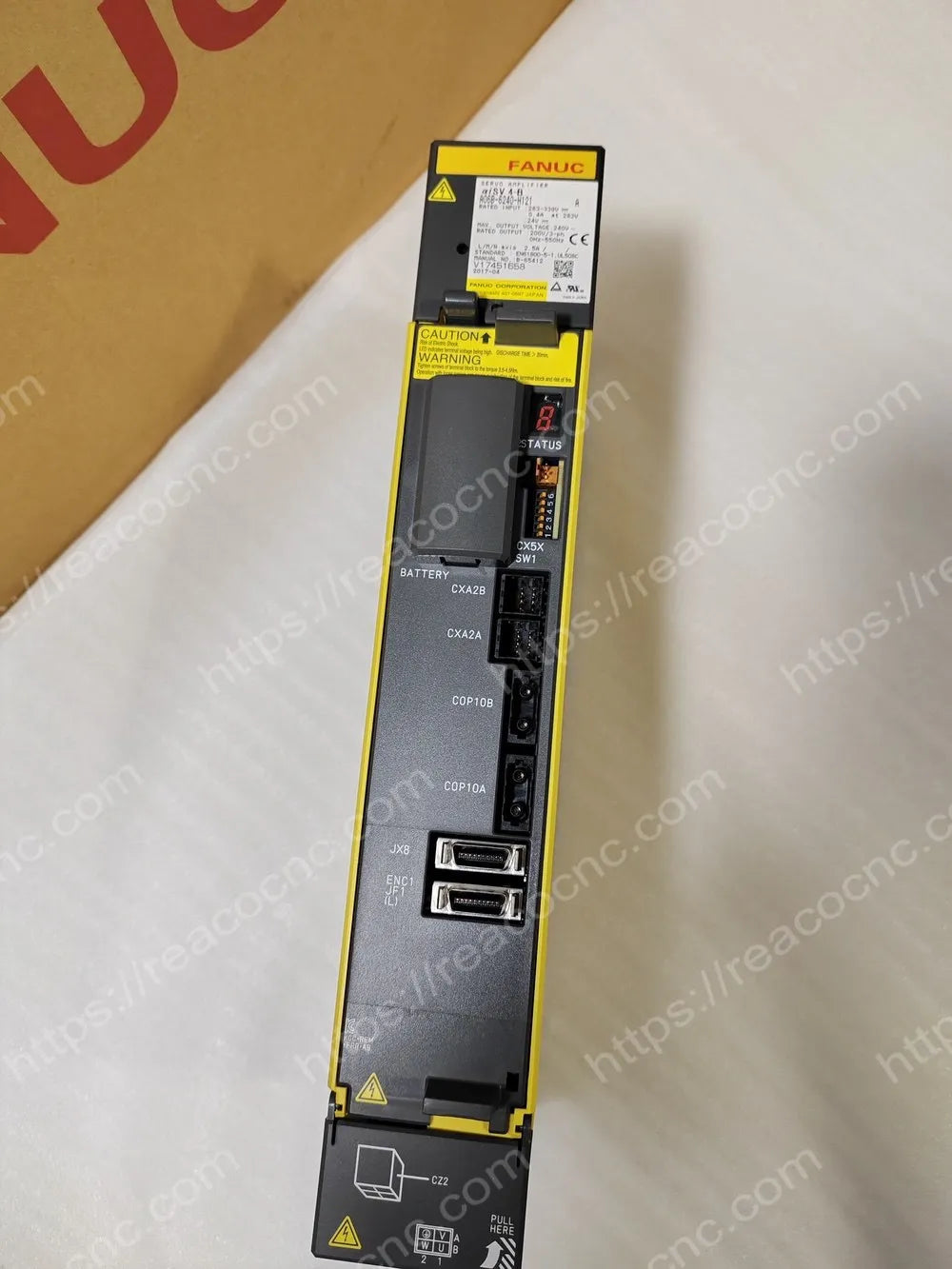 A06B-6240-H121 Fanuc AiSV 4-B servo amp module for CNC motion control
