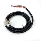 Front view of A05B-1137-J058 Fanuc 12 pin cable connector