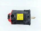 Front straight keyed shaft view of A06B-0075-B503 Fanuc servo motor