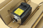 Front straight keyed shaft view of A06B-0205-B200 Fanuc servo motor