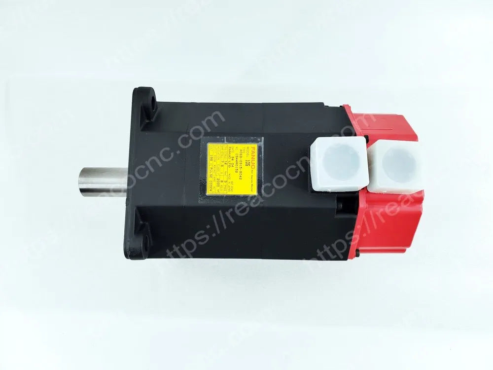 Front mounting view of A06B-0315-B042 Fanuc 10S motor