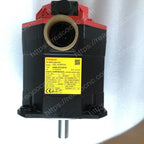 Front straight smooth shaft view of A06B-2075-B107 Fanuc servo motor