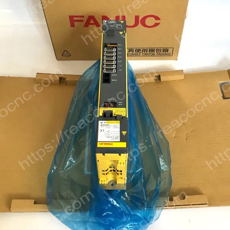 Front view of A06B-6141-H006#H580 Fanuc AISP-5.5 spindle drive