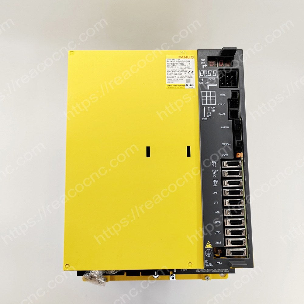 Front view of A06B-6164-H364#H580 Fanuc BiSVSP 80/80/80-18 drive
