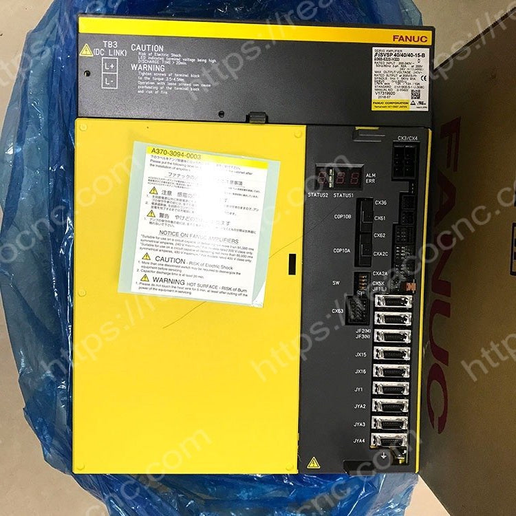 Front view of A06B-6320-H333 Fanuc Beta iSVSP amplifier module