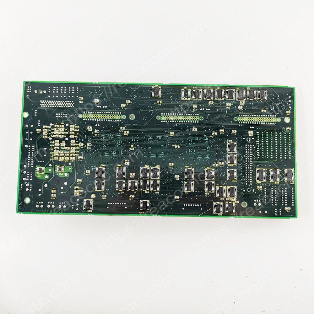 Back view of A16B-3200-0440 Fanuc servo amplifier control PCB