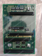 Front view of A20B-2002-0020 Fanuc backplane board with 3-slot layout