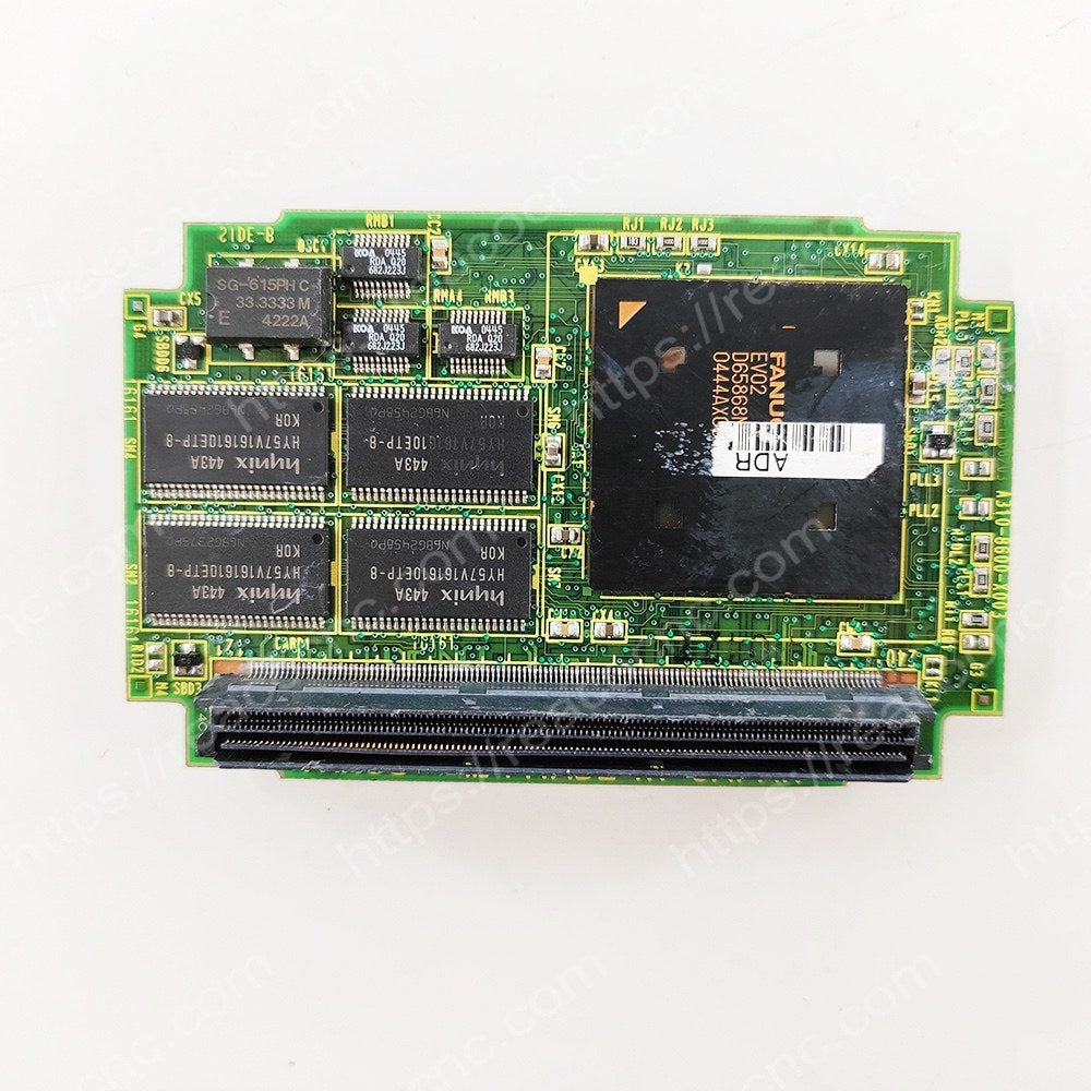 Back view of A20B-3300-0105 Fanuc CPU SDRAM board