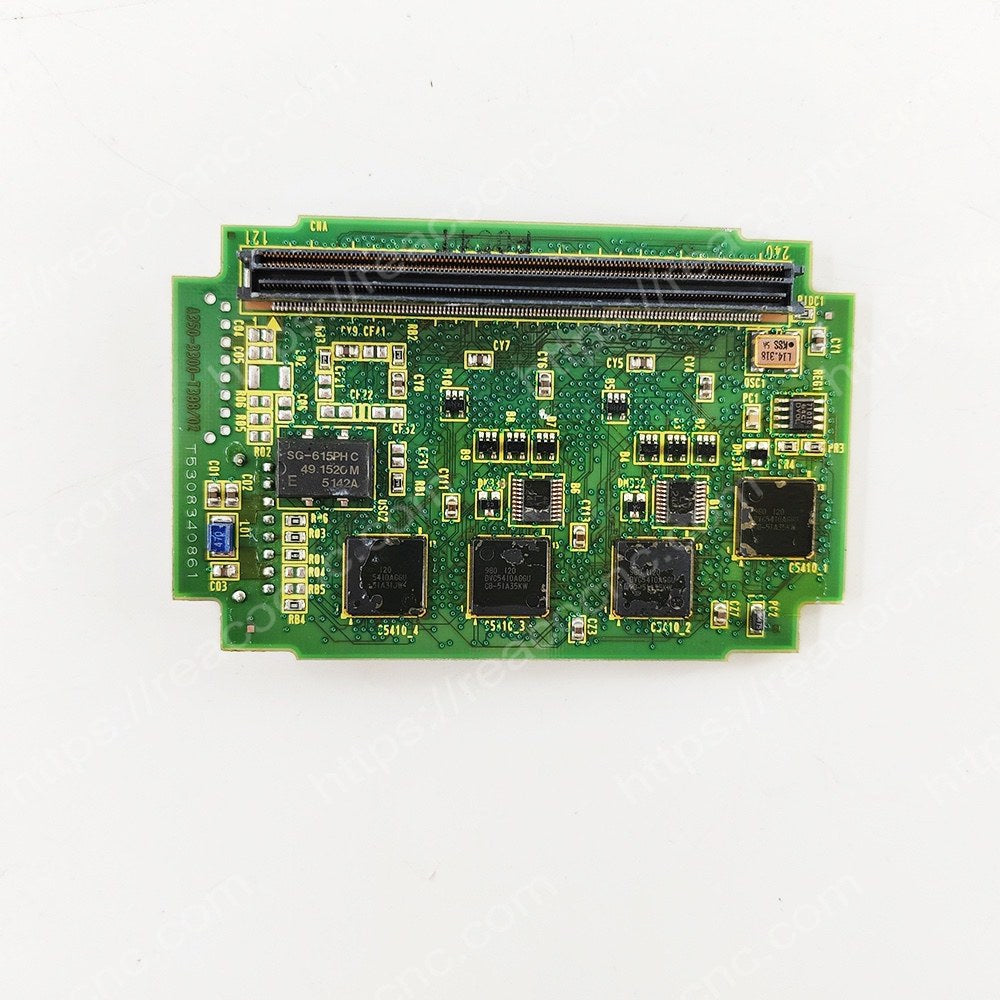 Back view of A20B-3300-0390 Fanuc 8 axis servo card