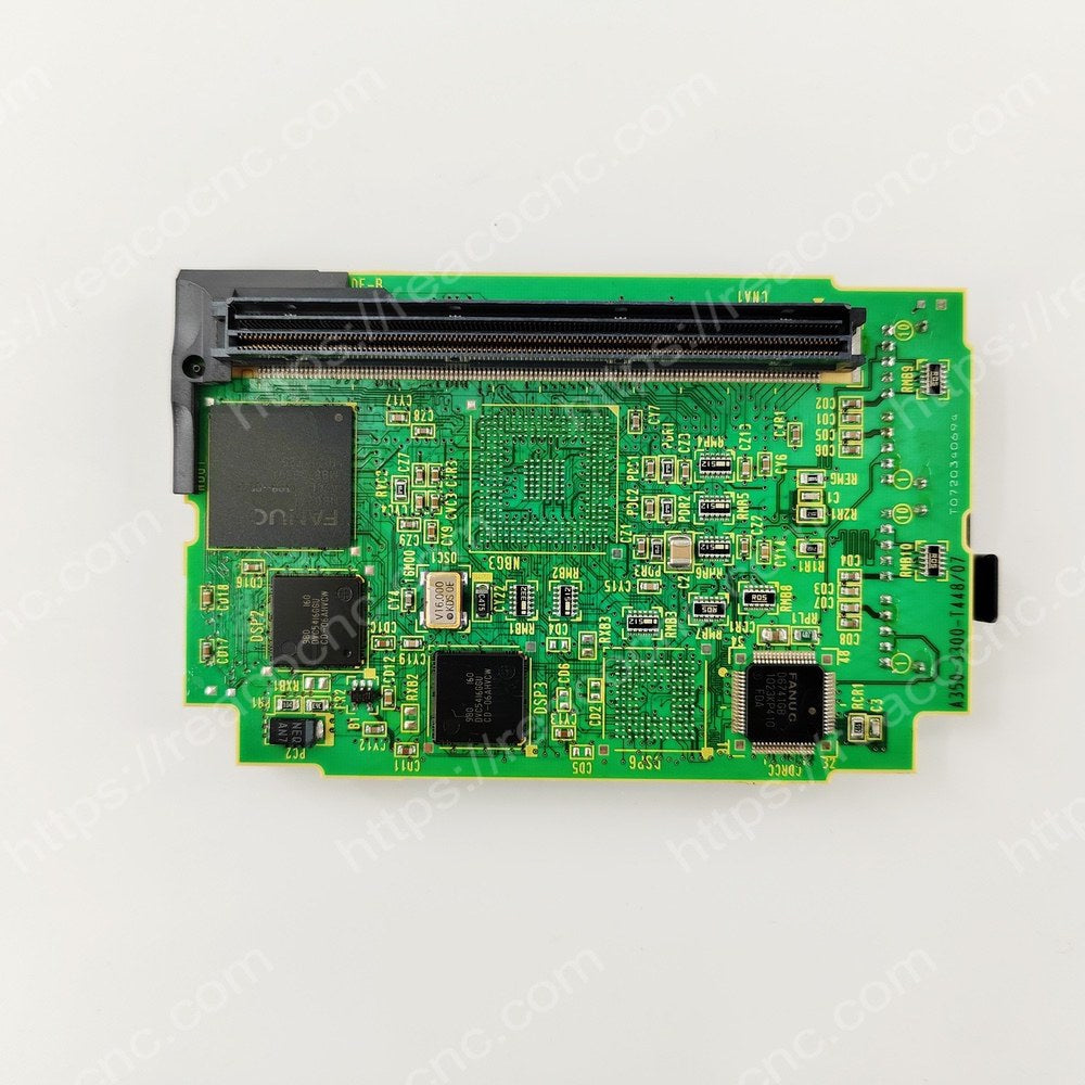 Back view of A20B-3300-0442 Fanuc DSP4 2 channel servo card