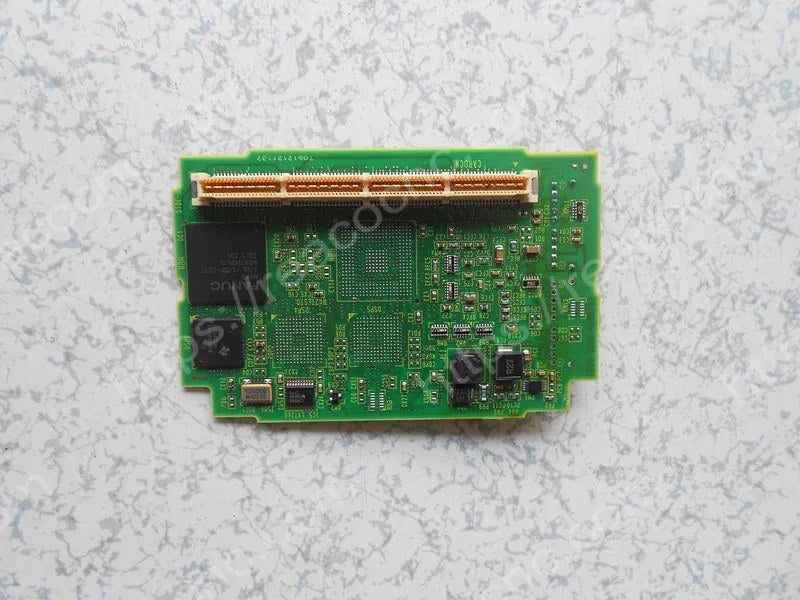 Back view of A20B-3300-0664 Fanuc 6-axis servo module auxiliary board