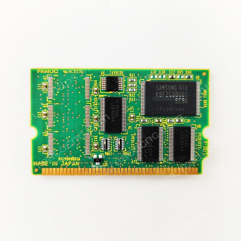Back view of A20B-3900-0280 Fanuc CNC memory card