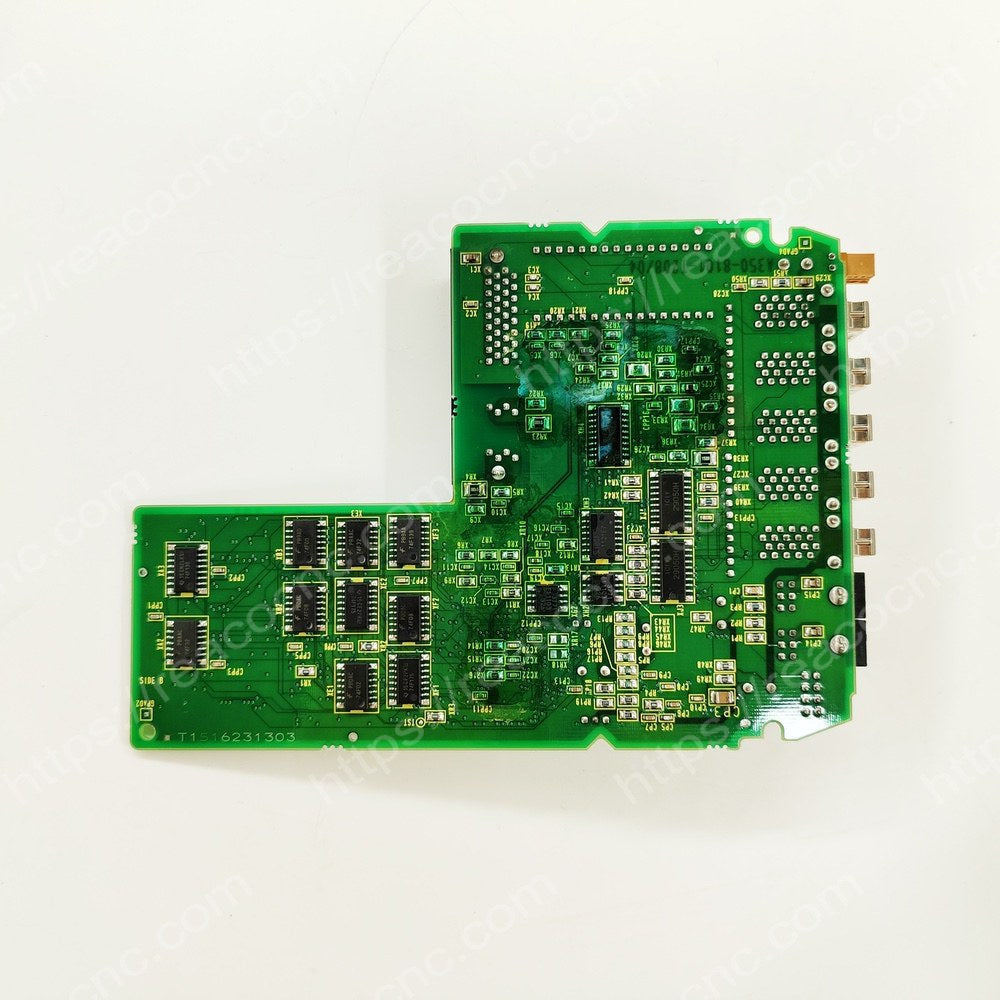 Back view of A20B-8101-0200 Fanuc servo amplifier drive PCB