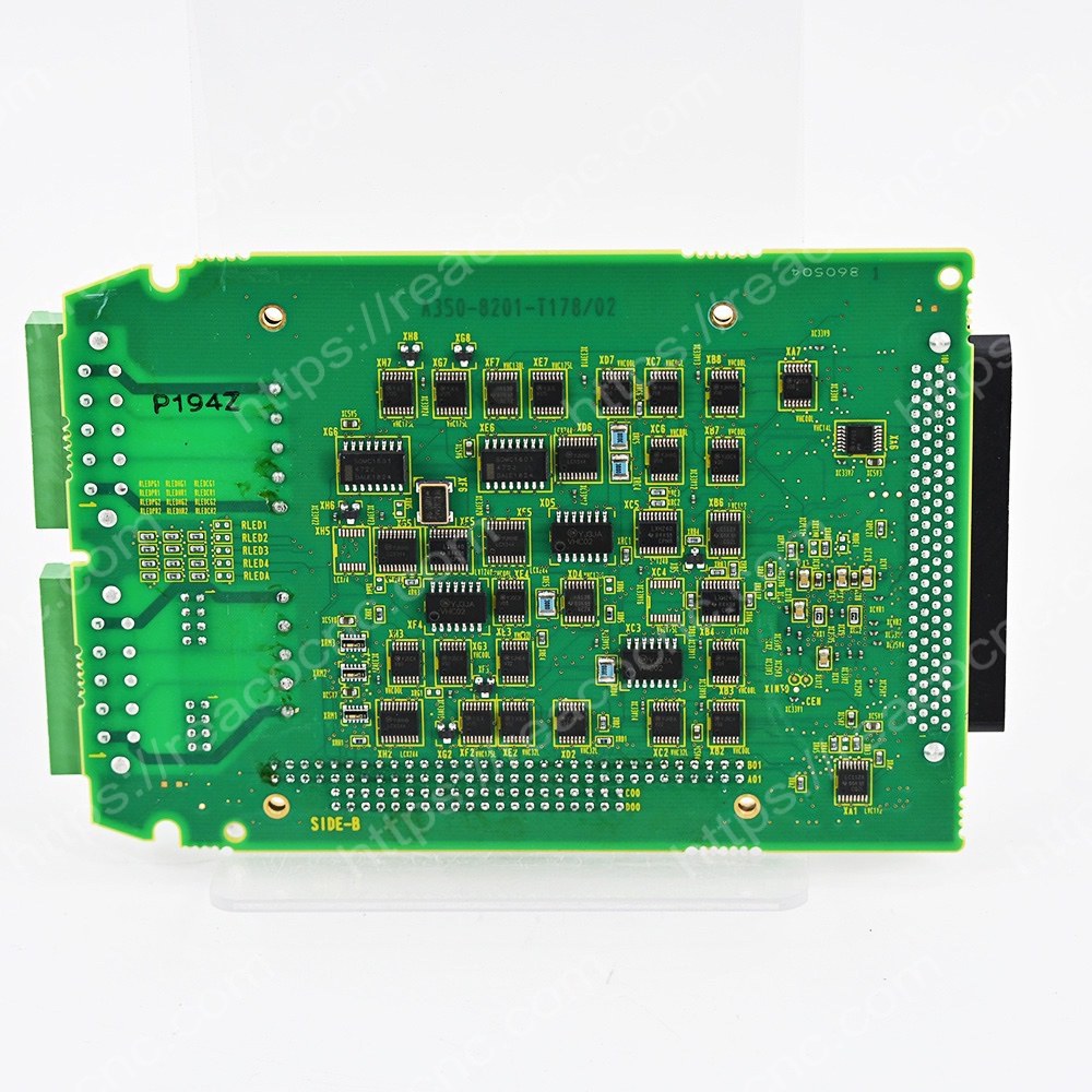 Back view of A20B-8201-0170 Fanuc CNC board