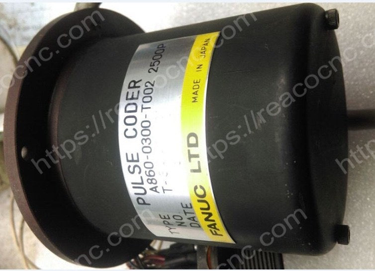 Front view of A860-0300-T002 Fanuc 2500 pulse coder