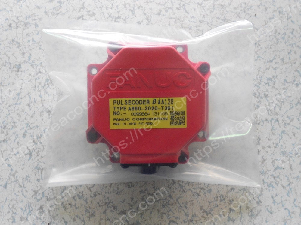 Front view of A860-2020-T361 Fanuc BAI125 encoder