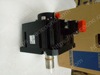 Front straight shaft view of HF204S Mitsubishi AC servo motor