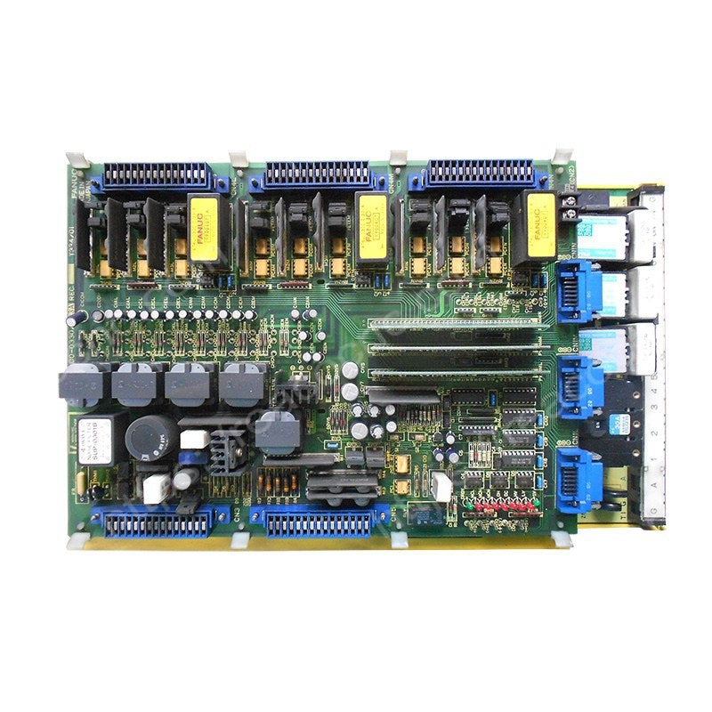 Front view of A06B-6058-H334 Fanuc 3 axis digital servo amplifier