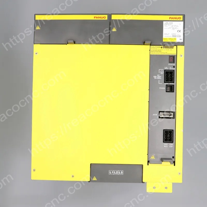 Front view of A06B-6120-H100 Fanuc high voltage servo power converter