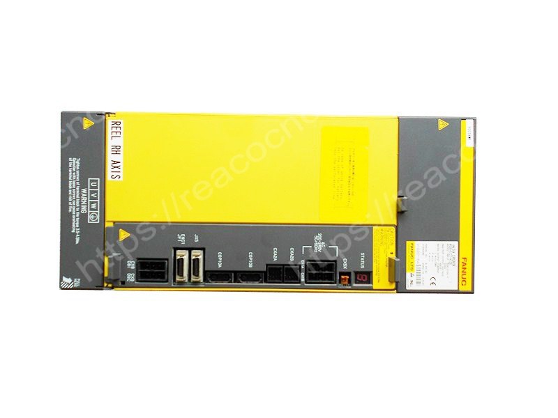 Front view of A06B-6127-H106 Fanuc AISV-180HV servo amplifier module