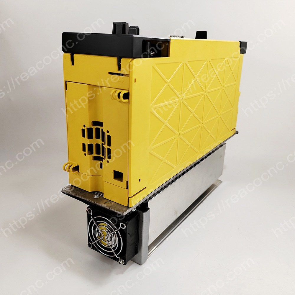 Side view A06B 6110 H015 Fanuc power supply module showing structure