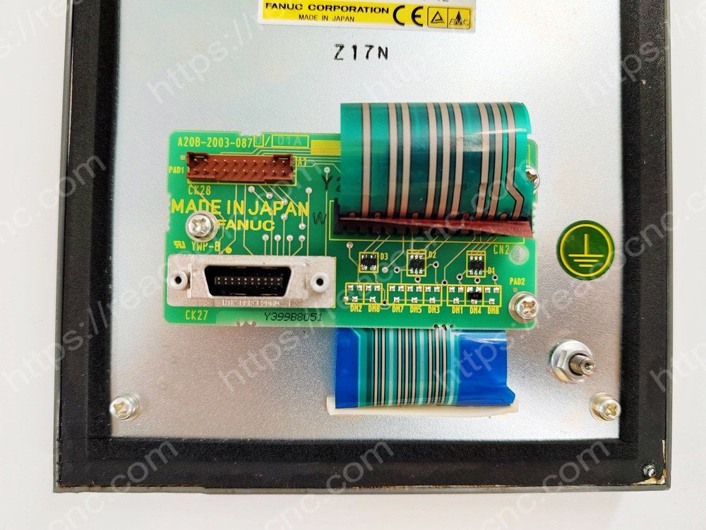 Detail of keys and buttons on FANUC A02B-0303-C120#M MDI keypad