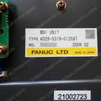 FANUC A02B-0319-C125#T Model Label