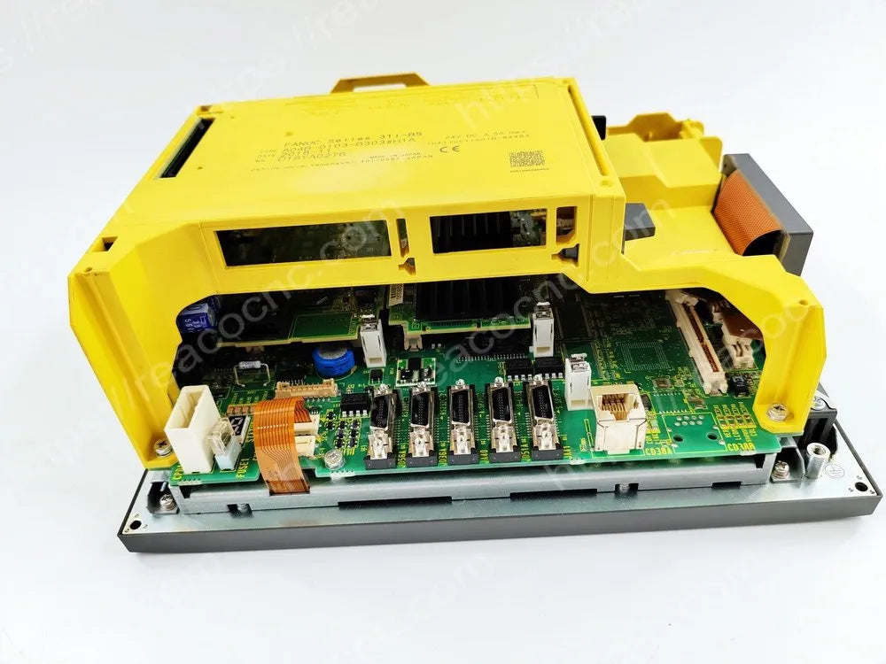 Rear interface connectors on FANUC A04B-0103-B303#H1A CNC system