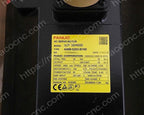 Model label showing FANUC A06B-0253-B100 servo motor part number