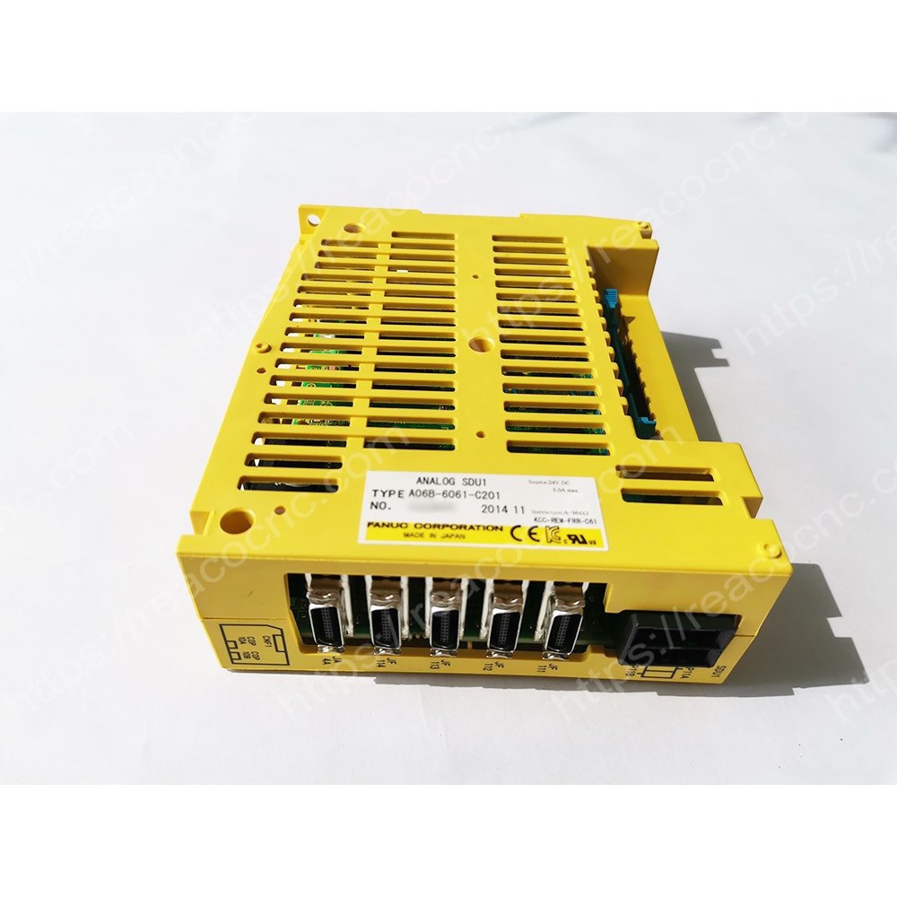 Connector interface of FANUC A06B-6061-C201 analog module