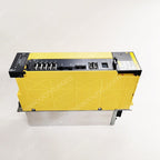 Back side of FANUC A06B-6220-H015#H600 spindle drive showing mounting interface